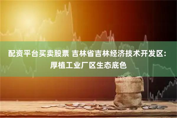 配资平台买卖股票 吉林省吉林经济技术开发区: 厚植工业厂区生态底色