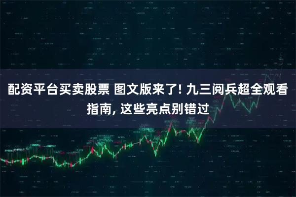 配资平台买卖股票 图文版来了! 九三阅兵超全观看指南, 这些亮点别错过